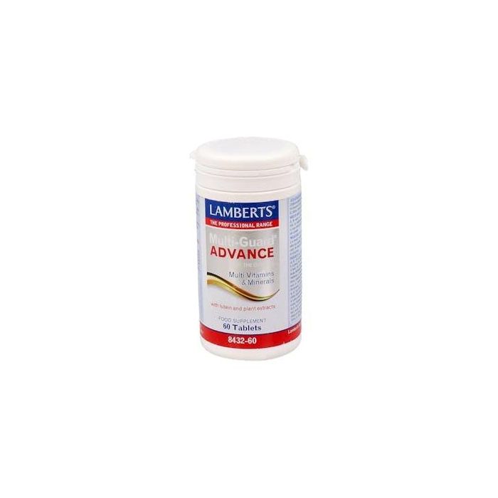 LAMBERTS Multi-Guard Advance (Multi-Max Advance) Multivitamínico para Mayores de 50 Años 60 Comprimidos