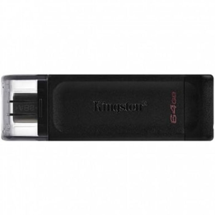 KINGSTON DT70/64GB Pendrive USB-C 3.2 64GB Negro KINGSTON DT70/64GB Pendrive USB-C 3.2 64GB Negro