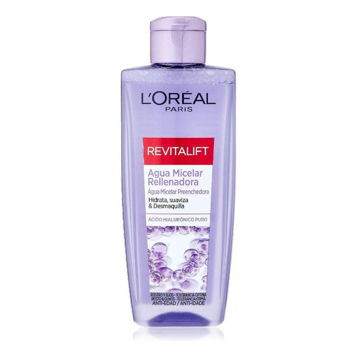 L'Oréal Paris Revitalift Filler Ácido Hialurónico Puro Agua Micelar L'Oréal Paris Revitalift Filler Ácido Hialurónico Puro Agua Micelar