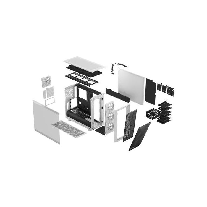 Fractal Design Meshify 2 RGB Blanco 2 Fractal Design Meshify 2 RGB Blanco 2