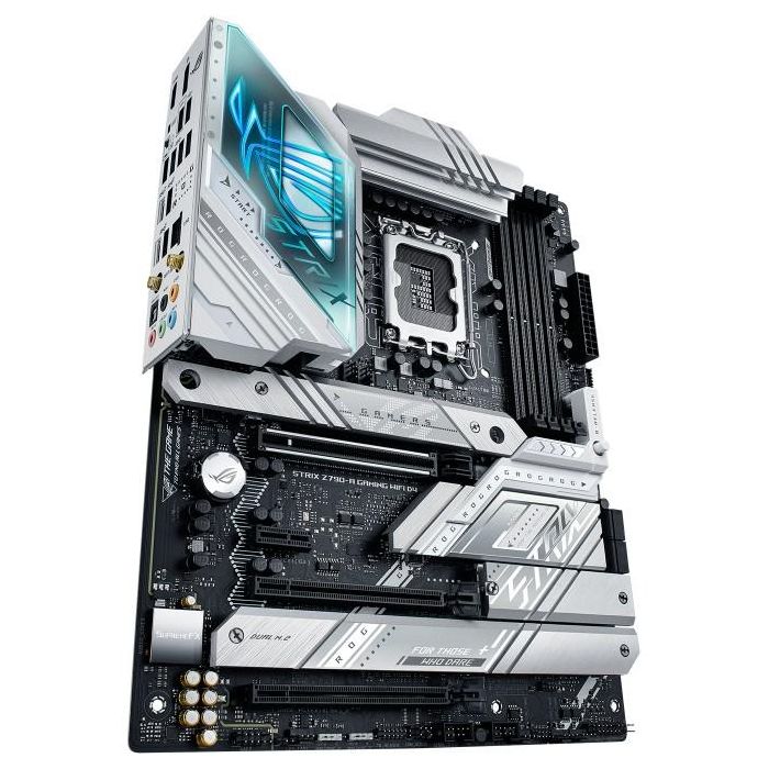 ASUS 1700 ROG STRIX Z790-A GAMING WiFi DDR4 Placa Base Intel LGA 1700, Wi-Fi 6E, 128GB Memoria 7