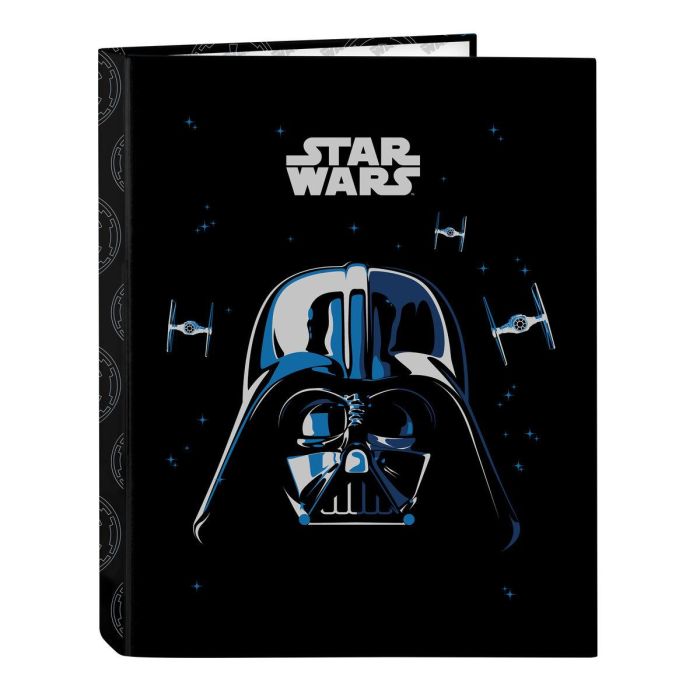 Carpeta de anillas Star Wars Rebellion Negro A4 26.5 x 33 x 4 cm 0 Carpeta de anillas Star Wars Rebellion Negro A4 26.5 x 33 x 4 cm 0