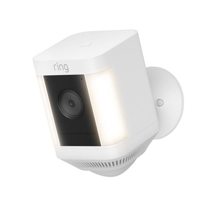 Cámara de vigilancia con batería RING Spotlight Plus - Blanca - UE Cámara de vigilancia con batería RING Spotlight Plus - Blanca - UE