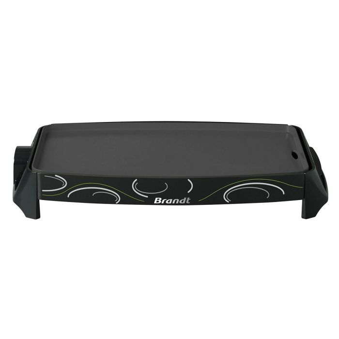 Brandt PLA1322N Plancha Eléctrica 2200W | Superficie Antiadherente 46x25.5cm | Temp. 80-200°C 5 Posiciones | Recoge Grasas Negra Brandt PLA1322N Plancha Eléctrica 2200W | Superficie Antiadherente 46x25.5cm | Temp. 80-200°C 5 Posiciones | Recoge Grasas Negra