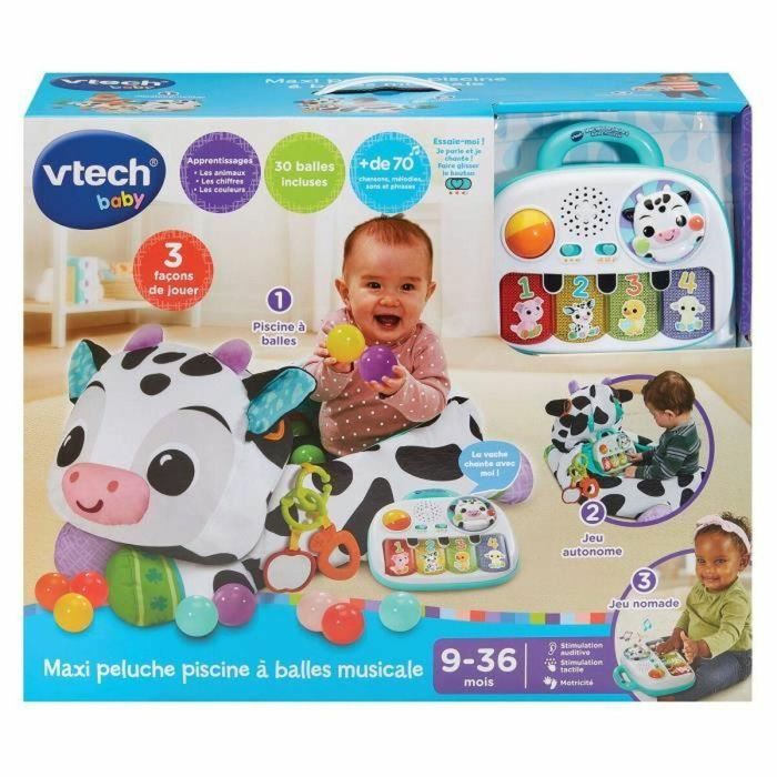PISCINA DE BOLAS MUSICAL VTECH MAXI PELUCHE 1 PISCINA DE BOLAS MUSICAL VTECH MAXI PELUCHE 1