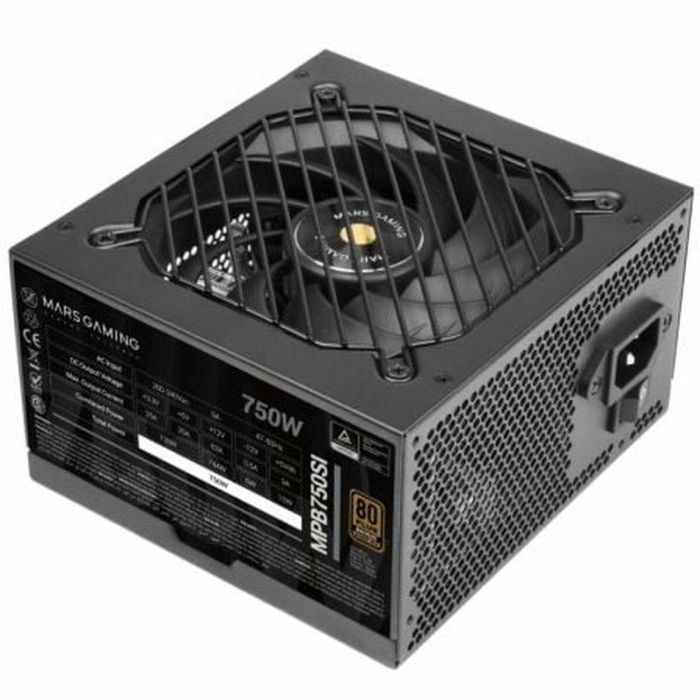 Fuente de Alimentación Mars Gaming MPB750SI ATX 750 W 80 Plus Bronze Fuente de Alimentación Mars Gaming MPB750SI ATX 750 W 80 Plus Bronze