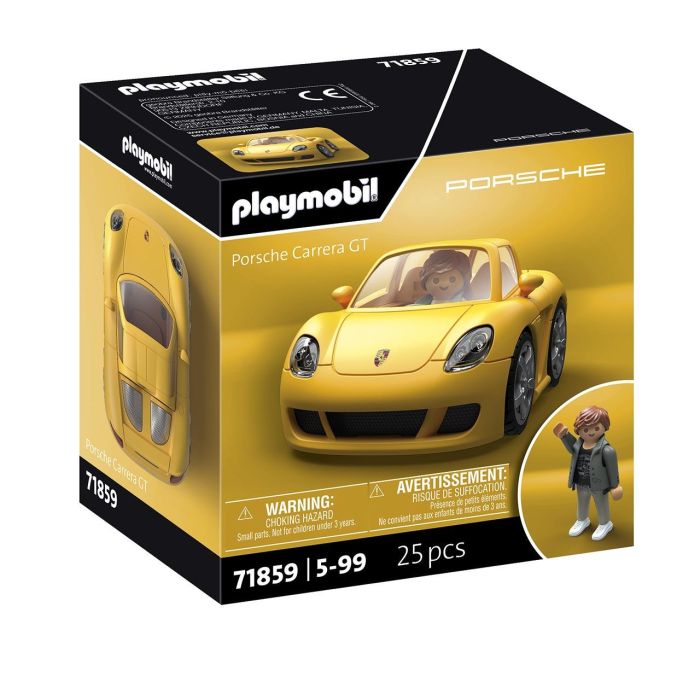 Playmobil Coche de Juguete Porsche Carrera GT con Figura, para Niños a partir de 3 Años
