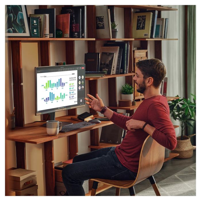 HP All-in-One OmniStudio X 27-cs0077ng - Ordenador de sobremesa de 27 pulgadas, color plata, Windows 11 Home 64 bits