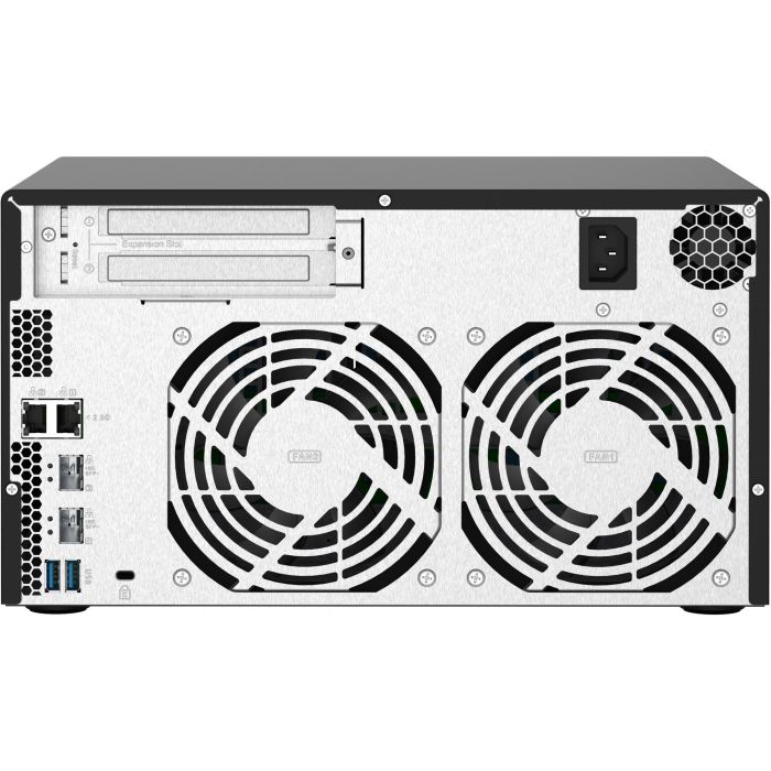 QNAP TS-832PX-4G NAS Torre 8 Bahías 4GB RAM con 2 Puertos 10GbE SFP+ y 2 Puertos 2.5GbE Ethernet AL324 5