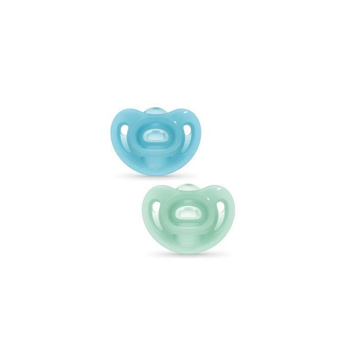 Chupete Sensitive 0-6 Silicona 2Ud. Chupete Sensitive 0-6 Silicona 2Ud.