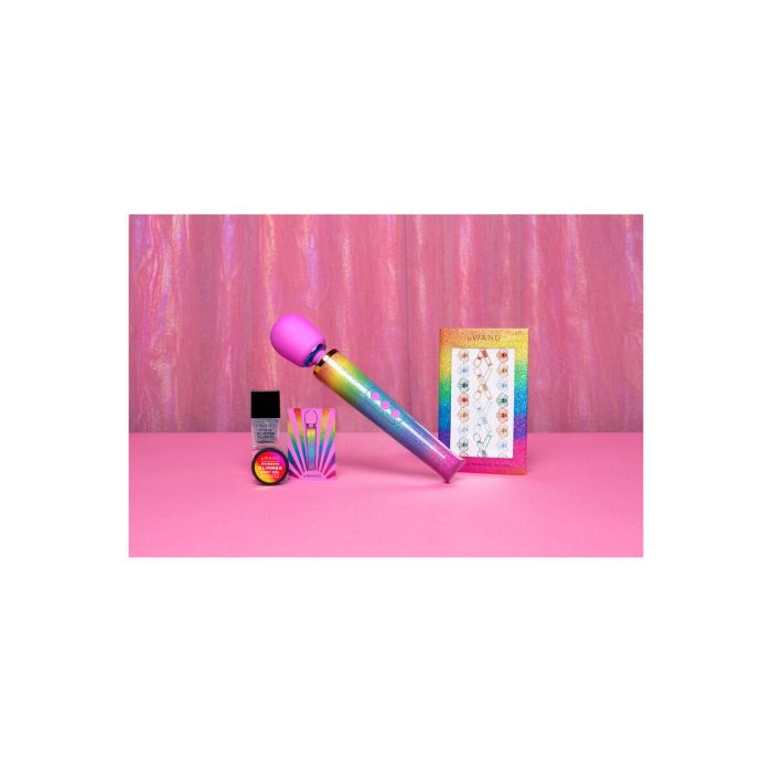 Varita Masajeadora Le Wand Rainbow Multicolor 4 Varita Masajeadora Le Wand Rainbow Multicolor 4