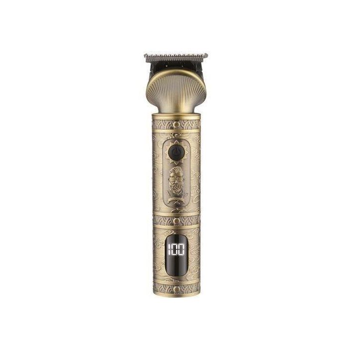 Little Balance LIT3760240788034 Recortadora de Barba Barber Pro Cobre - Batería Recargable, Carga Rápida, 4 Guías de Corte