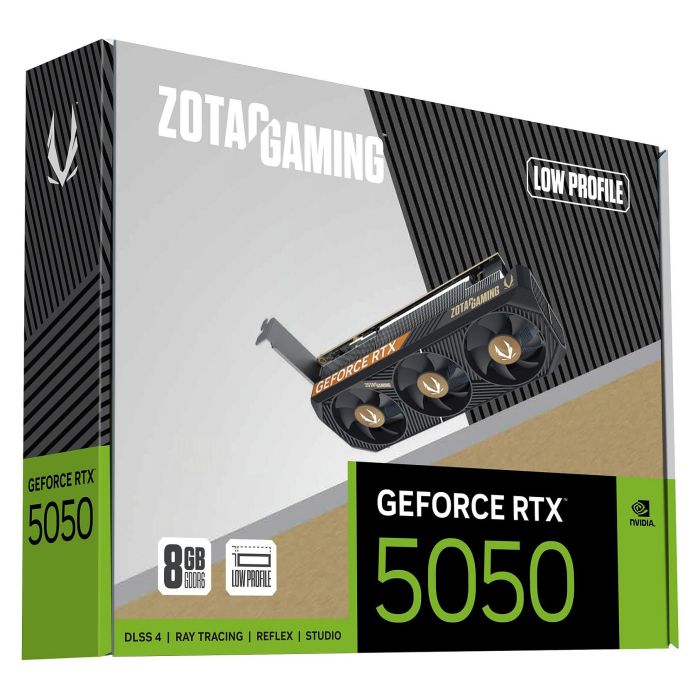 Zotac Tarjeta Gráfica GeForce RTX 5050 Low Profile 8GB GDDR6 5 Zotac Tarjeta Gráfica GeForce RTX 5050 Low Profile 8GB GDDR6 5