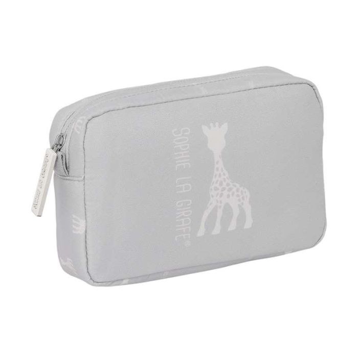Safta Neceser Pequeño Reciclado Repelente Agua Sophie La Girafe Mum 20x13x5,5 cm