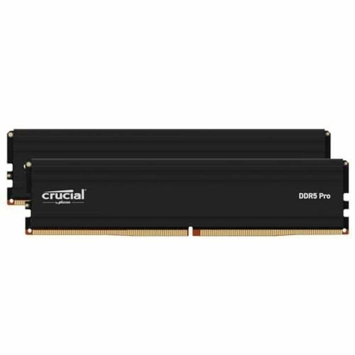 Crucial Memoria RAM DDR5 32GB (2x16GB) 6000MHz PC5-48000 CL48, Kit de Dual Channel para PC Gaming y Workstation