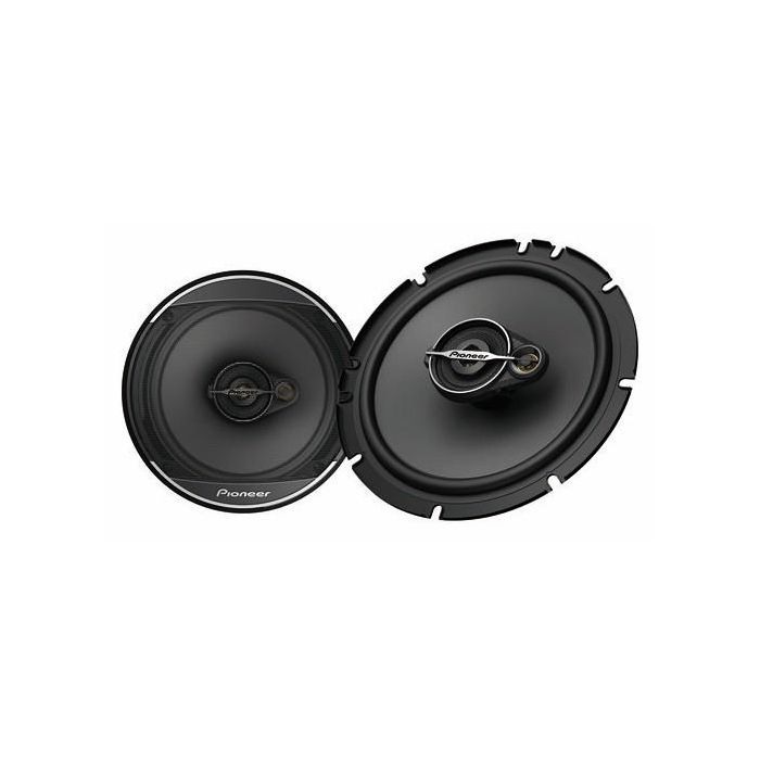 Pioneer TS-A1671F Altavoces de coche 3 Vías 320W (70W RMS) para montaje, Woofer 16.5cm, Rango 37-31000 Hz, Negro