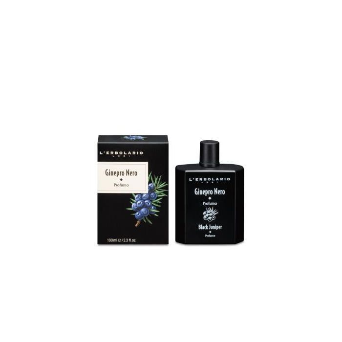 L'ERBOLARIO Enebro Negro Perfume Hombre 100ml – Fragancia Cítrica y Amaderada Energizante