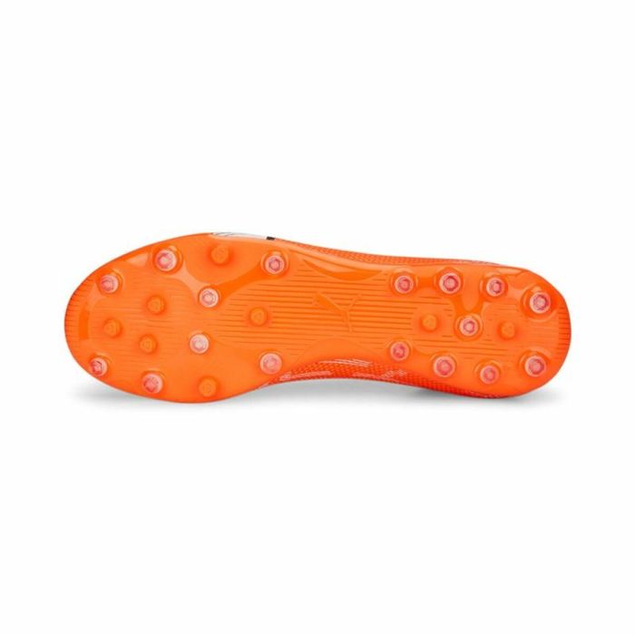 Botas de Fútbol para Adultos Puma Ultra Match Mg Naranja Unisex 2