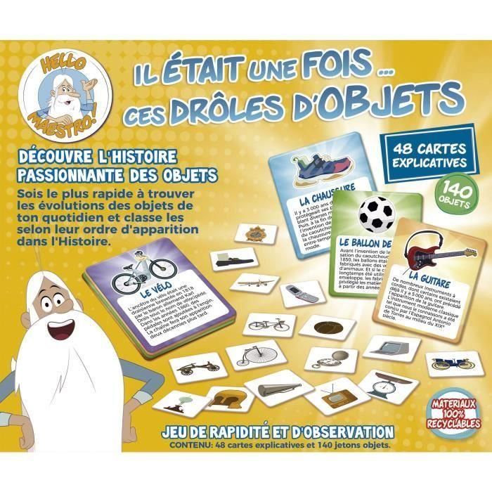 Juego de velocidad - EDUCA - Érase una vez... Estos Objetos Divertidos - Observación y descubrimiento histórico de niños de 6 años 2 Juego de velocidad - EDUCA - Érase una vez... Estos Objetos Divertidos - Observación y descubrimiento histórico de niños de 6 años 2