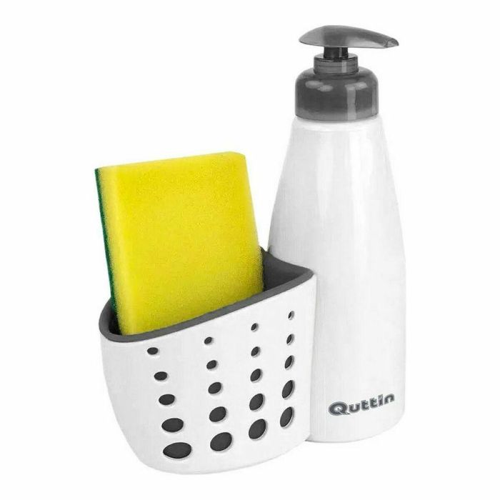 Organizador Quttin Utensilios de limpieza Blanco (18 Unidades) 2