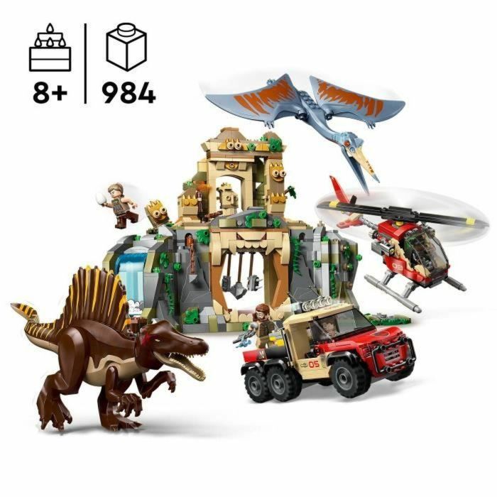 LEGO 76976 Jurassic World Misión Aérea de Spinosaurus y Quetzalcoatlus - Juego de Construcción 5 LEGO 76976 Jurassic World Misión Aérea de Spinosaurus y Quetzalcoatlus - Juego de Construcción 5