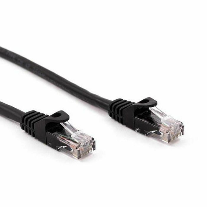 Nilox Cable Red Latiguillo Rj45 Cat.6 Utp Negro, 5.0 M