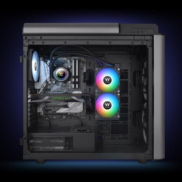 Thermaltake TH240 ARGB Sync V2 CPU Cooler Líquido Todo en Uno 240mm ARGB para Procesador Negro 5 Thermaltake TH240 ARGB Sync V2 CPU Cooler Líquido Todo en Uno 240mm ARGB para Procesador Negro 5