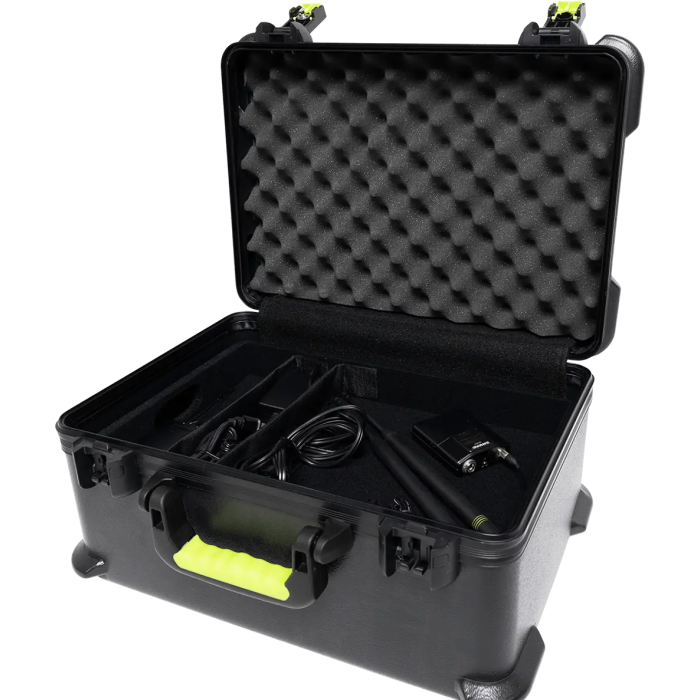 SBG Estuche de Transporte para 7 Micrófonos HF y Accesorios, Cierre TSA para Viaje 4