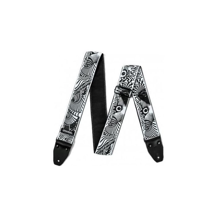 Correa Guit/ Bajo I Love Dust Vortex - Black/White