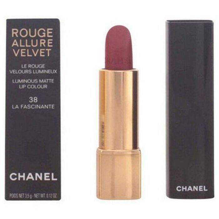 Chanel IL46A-III ROUGE ALLURE VELVET #43 La Favorite - Labial Mate Aterciopelado Hidratante Larga Duración 3.5g 18