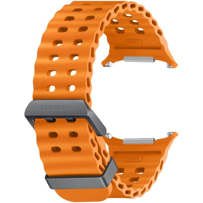 Samsung Correa Marine Band para Galaxy Watch Ultra, Accesorio de Reloj Inteligente, Naranja, Fácil de aplicar y retirar 2 Samsung Correa Marine Band para Galaxy Watch Ultra, Accesorio de Reloj Inteligente, Naranja, Fácil de aplicar y retirar 2
