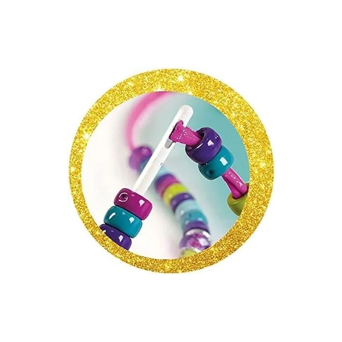 Clementoni Crazy Chic - Pulseras Multicolores - Creación de Joyas para Niñas a partir de 7 años 3