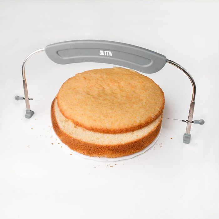 Quttin Lira Cortador Tarta M/Plast. 33 cm (24 Unidades)