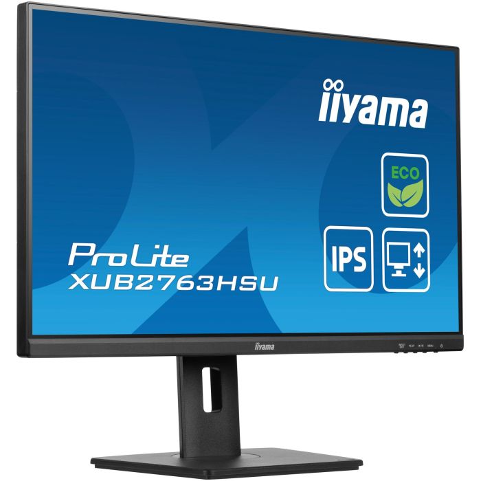 iiyama XUB2763HSU-B1 Monitor 27" IPS Full HD (1920x1080) 100Hz 3ms HDMI DP USB Ajustable Pivot VESA Negro 11 iiyama XUB2763HSU-B1 Monitor 27" IPS Full HD (1920x1080) 100Hz 3ms HDMI DP USB Ajustable Pivot VESA Negro 11