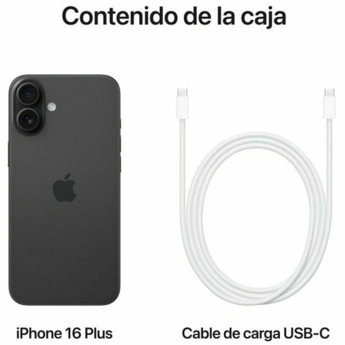Apple iPhone 16 Plus 256GB - Negro, Chip A18, Cámara Dual 48MP, Pantalla Super Retina XDR 6.7", iOS 18, Resistente al Agua IP68 23