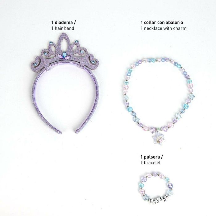 Bisuteria pack 3 piezas frozen 12.5 x 19.0 x 0.1 cm 1 Bisuteria pack 3 piezas frozen 12.5 x 19.0 x 0.1 cm 1