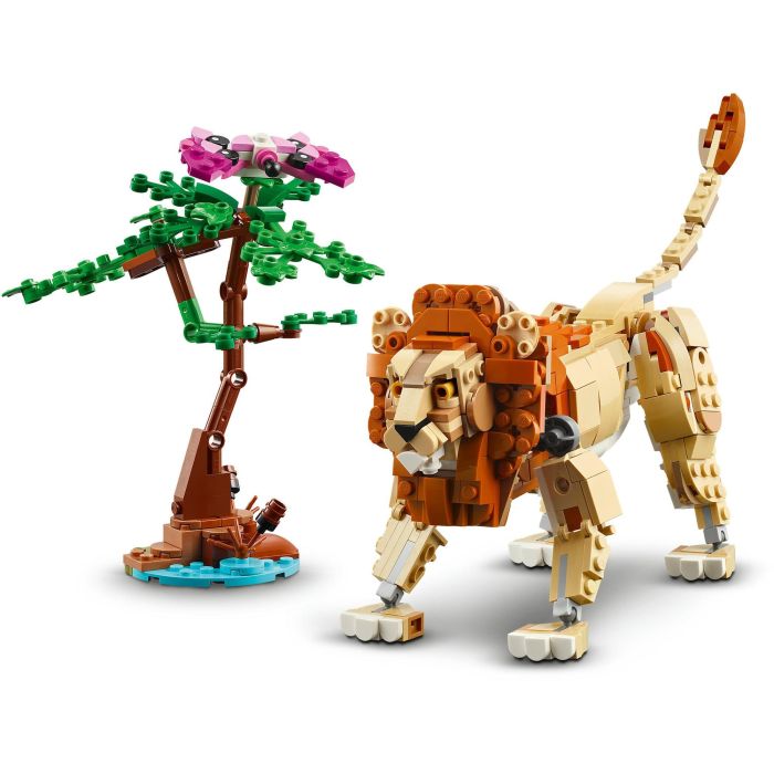 LEGO 31150 Creator 3en1 Safari Animales Salvajes, Juguete con Figuras: Jirafa, Gacelas y León 4 LEGO 31150 Creator 3en1 Safari Animales Salvajes, Juguete con Figuras: Jirafa, Gacelas y León 4