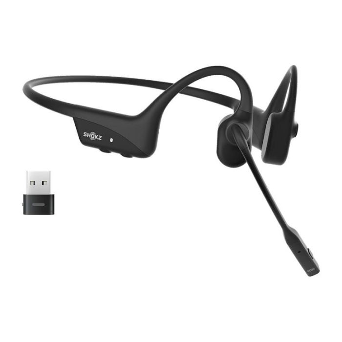 Shokz OpenComm2 Auriculares Bluetooth Conducción Ósea USB C Dongle Inalámbricos para Oficina y Llamadas 0 Shokz OpenComm2 Auriculares Bluetooth Conducción Ósea USB C Dongle Inalámbricos para Oficina y Llamadas 0