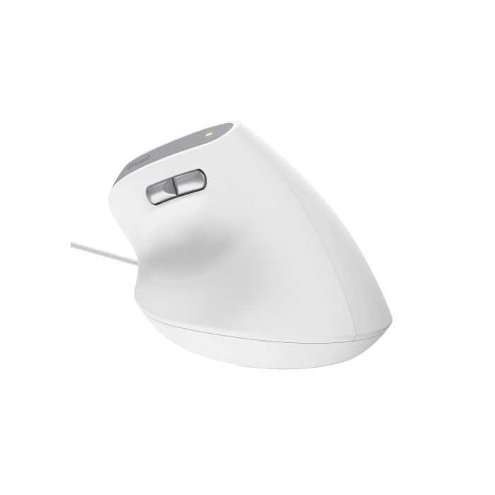 Ratón Ergonómico Óptico Trust 25397 Blanco 2400 dpi 5 Ratón Ergonómico Óptico Trust 25397 Blanco 2400 dpi 5