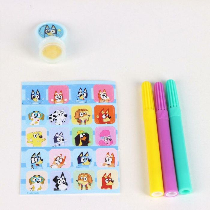Cerdá Cuaderno Set Bluey Multicolor 14.5x20x3 cm Edad +3 años 2