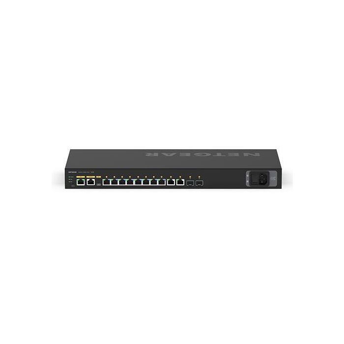 Netgear M4250 Switch Profesional AV sobre IP 24 Gbps, 8x 1G PoE+ Ultra90 RJ-45, 2x 1G RJ-45, 2x SFP para Racks 2 Netgear M4250 Switch Profesional AV sobre IP 24 Gbps, 8x 1G PoE+ Ultra90 RJ-45, 2x 1G RJ-45, 2x SFP para Racks 2