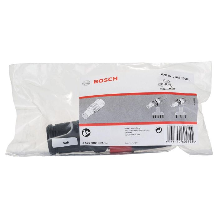 Bosch Professional 2607002632 Accesorio de aspiración para GAS 20LSFC y adaptador GOF 130, 35mm