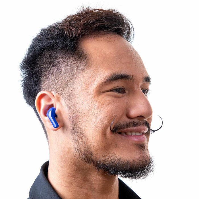 Auriculares Inalámbricos con Estuche de Carga Blue InnovaGoods 5 Auriculares Inalámbricos con Estuche de Carga Blue InnovaGoods 5