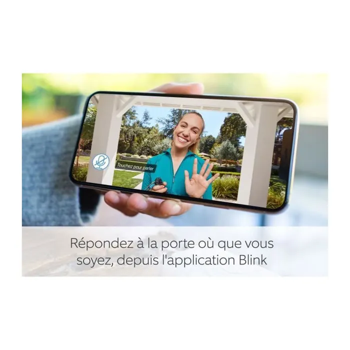 Blink AAAEV46684 Kit de Timbre con Video Blanco 5