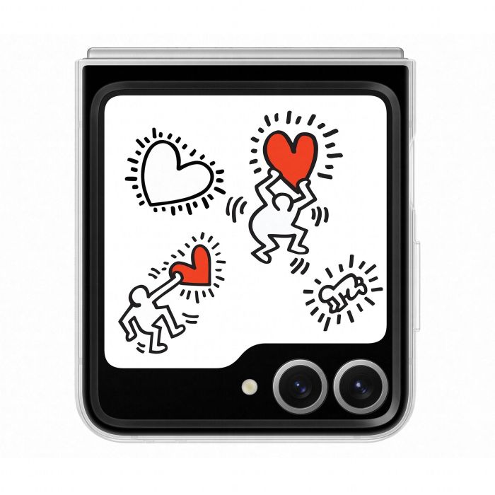 Samsung EF-ZF741CWEGWW Flipsuit Case para Galaxy Z Flip6, Funda Antigolpes y Antirayaduras de 6.7 Pulgadas, Blanco 1