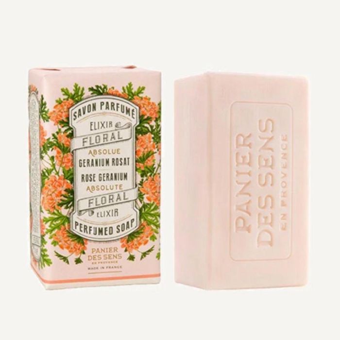 Panier Des Sens Elixir floral rose geranium jabon perfumado 150 gr