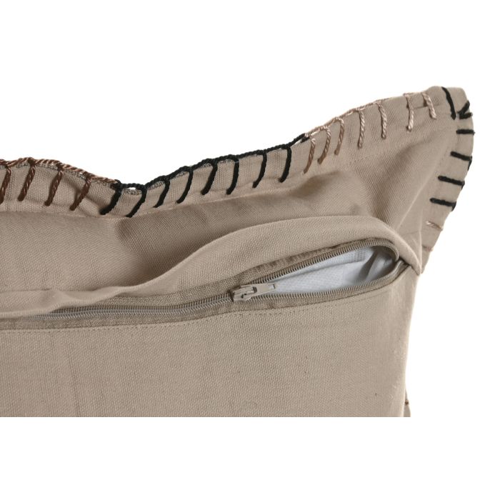 Cojin Tradicional DKD Home Decor Natural 45 x 45 cm (2 Unidades) 3 Cojin Tradicional DKD Home Decor Natural 45 x 45 cm (2 Unidades) 3