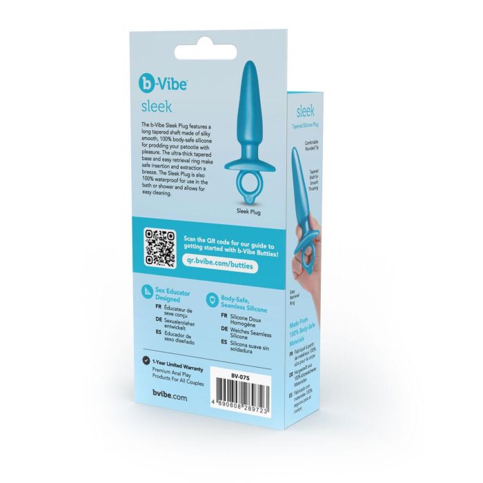 Plug Anal B-Vibe Azul 2 Plug Anal B-Vibe Azul 2