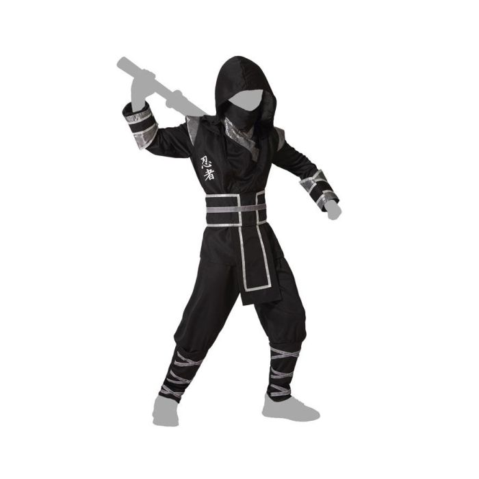 Disfraz Ninja Infantil 3-4 Años 4 Disfraz Ninja Infantil 3-4 Años 4