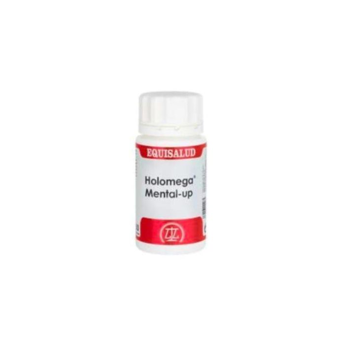 Holomega Mental-Up 50 Cápsulas – Memoria, Atención y Concentración – Mejora Funciones Cerebrales y Cognitivas